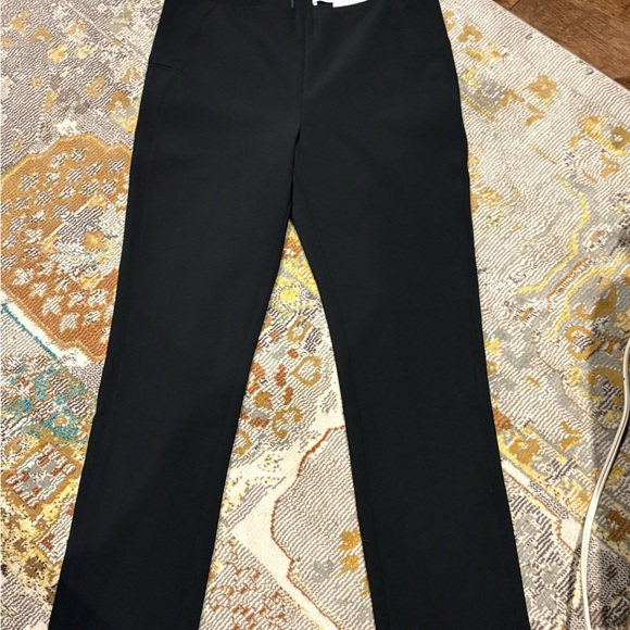 Veronica Beard Scuba Slum fit cropped Pants - Picture 2 of 7